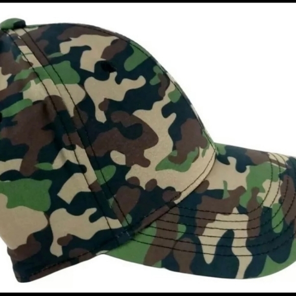Puma Mens Baseball Cap Camo Stretch Fit Pre Curved L/XL Structured Fit New - Picture 3 of 9